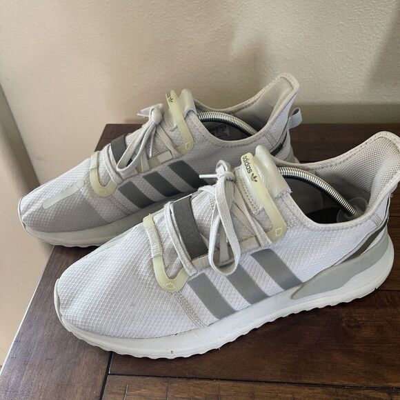Adidas U_Path Run Shoes Ash Silver Green EE4461 Men's Size 11 - Picture 1 of 13